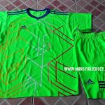 Setelan Futsal Adidas ZigZag Hijau Stabillow