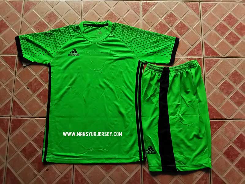 Setelan Futsal Adidas Titik Hijau