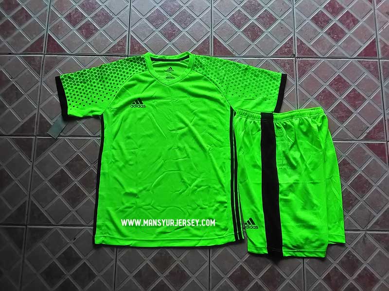 Setelan Futsal Adidas Titik Hijau Stabillow